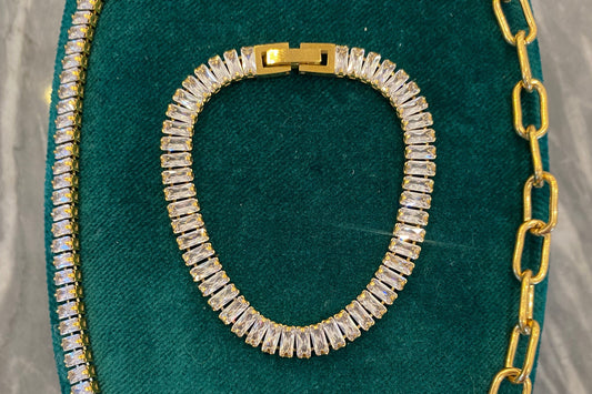 Baguette Tennis Bracelet