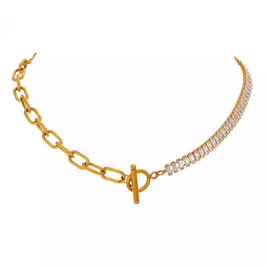 Baguette Chainlink Choker