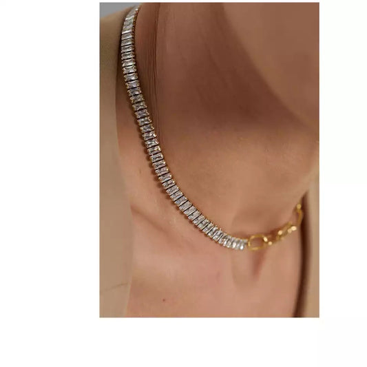 Baguette Chainlink Choker
