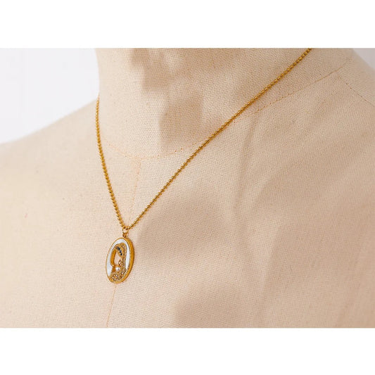 Virgin Mary Necklace