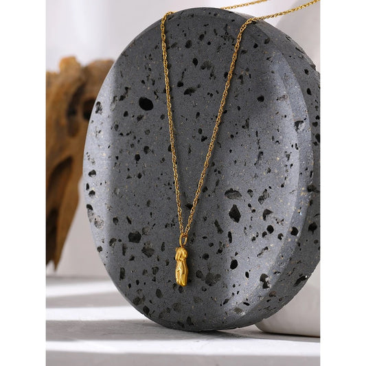 I Am Woman Body Necklace